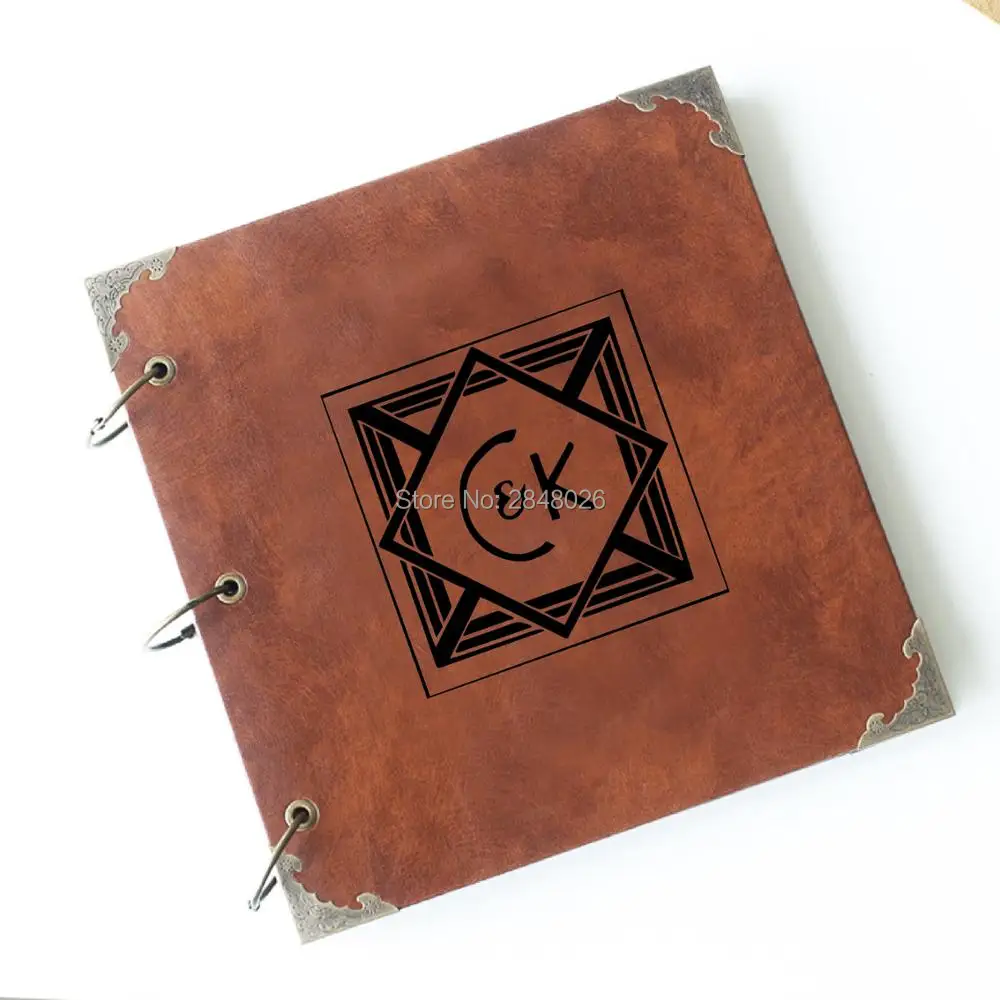 Monogram Custom Case - 50 Seiten rustikale Initialen, personalisiertes, mit