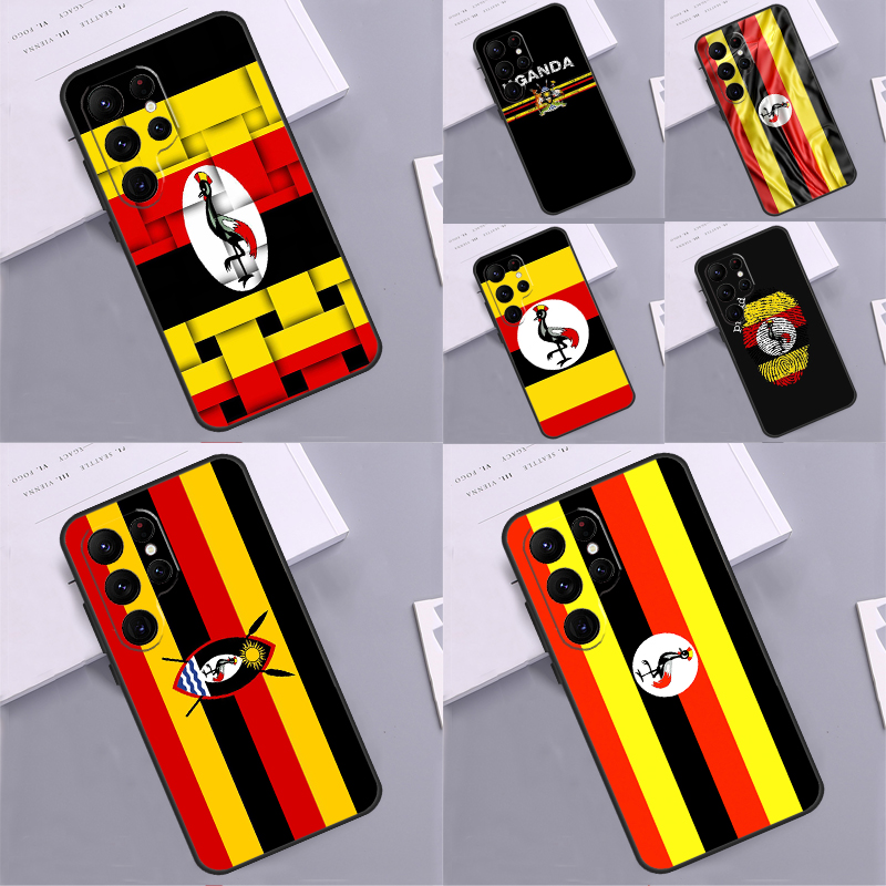 Uganda Flagge Wappen Telefon F – Phone Cases Uganda Bewertung und Preis