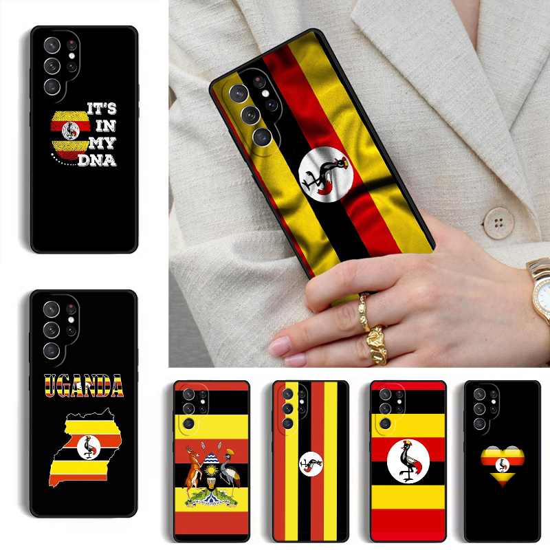 Uganda Flagge Wappen Handyhüll – Phone Cases Uganda Bewertung und Preis