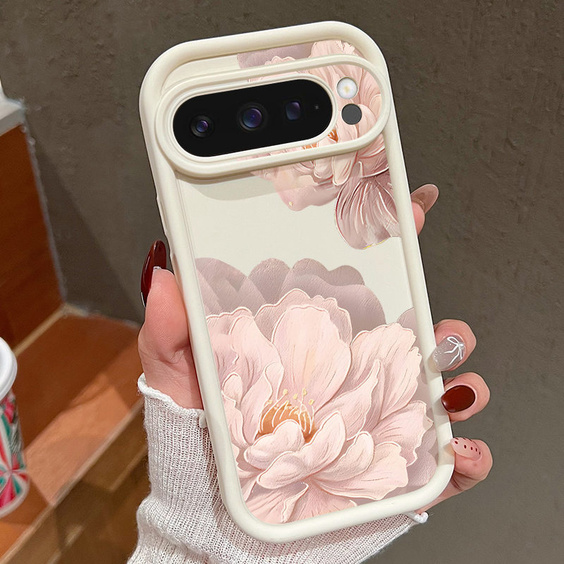 Rosa Blumenmuster Weiche TPU-H – Phone Cases Pixel 10 Pro Bewertung und Preis